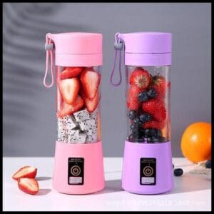 Mini Liquidificador Portátil Shake 6 Laminas + Cabo USB