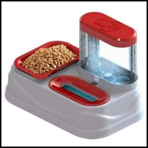 Comedouro e Bebedouro PELOS CURTOS E LONGOS SOLUTION MMA PET Para cães e Gatos