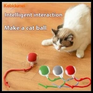 Oferta especial Bola De Brinquedo Elétrico, Interativa Para Gatos Com Sensor de Movimento Treinamento de gatos auto-move