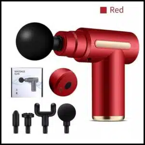 Pistola de massagem portátil para massageador muscular elétrico profissional fangstore