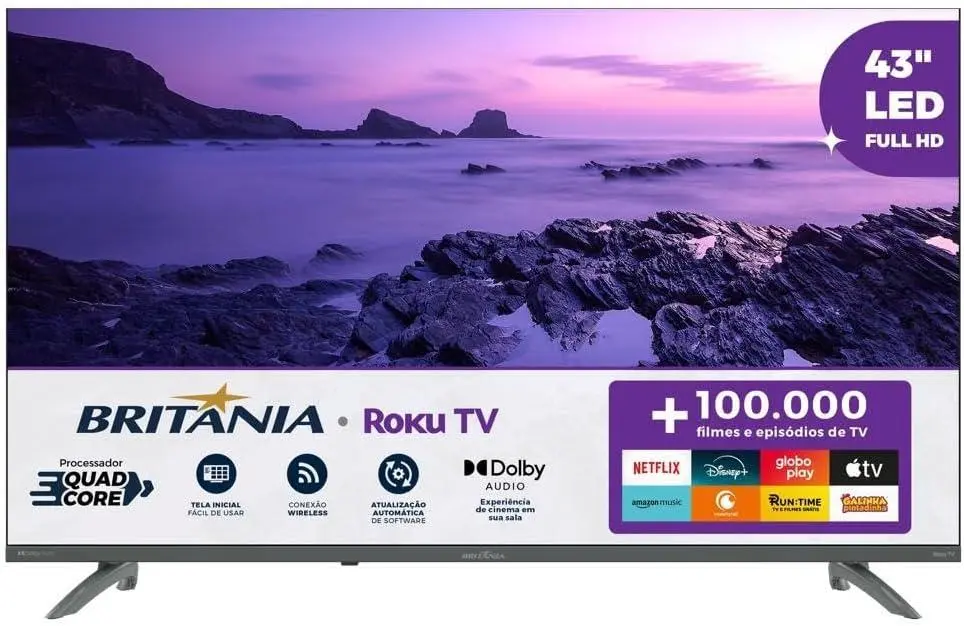 Smart TV Britânia 43”: Vale a Pena em 2025?
