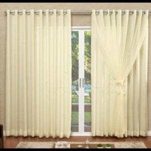 Cortina Voil com Forro Microfibra 4,00m x 2,70m - Marias Enxoval Cortinas