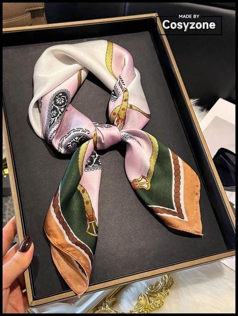 1 Peça Bandana Estilo Boêmio com Estampa Floral Paisley para Mulheres