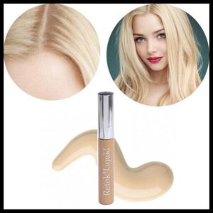 Maquiagem P Cabelos Brancos Retok Líquido Loiro Anaconda 8ml - Anaconda Cosméticos