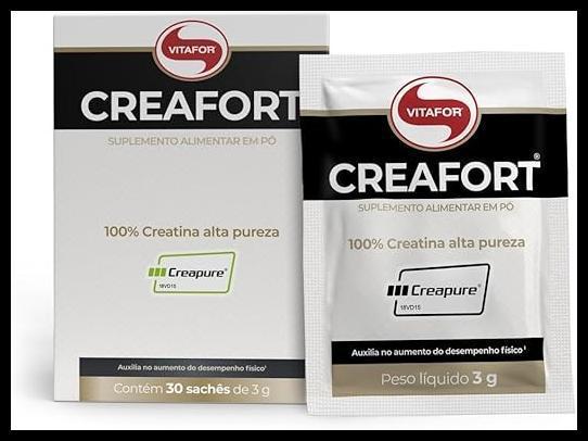 Vitafor - Creafort Creatina Creapure - 30 Sachês 3g