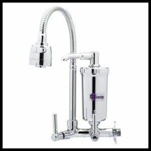 Torneira Com Filtro Cozinha Parede Gourmet Bica Móvel Flexível Cromada - Dazie Metais