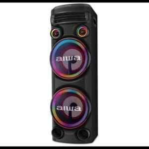 Caixa de Som Torre Aiwa AWS-T2W-02 Bluetooth 2300W RMS Amplificada