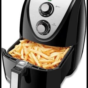 MONDIAL Fritadeira Sem Óleo Grand Family Inox - 5L, 127V, Preto, 1900W - AFN-50-BI
