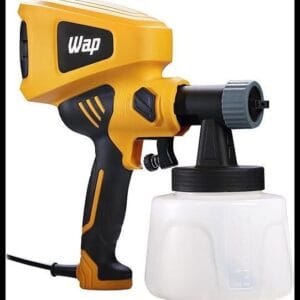 WAP Pistola de Pintura Elétrica Profissional EPP400, 900ml, 3 Regulações de Spray e Empunhadura Emborrachada, 400W 127V