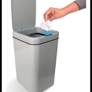 Lixeira Inteligente 20 L Sensor Automático Banheiro Cozinha - Estocasa