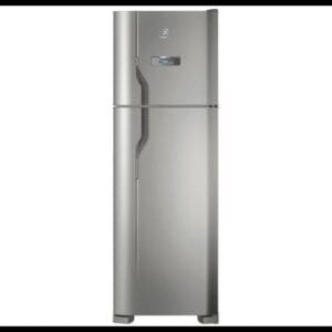 Geladeira/Refrigerador Electrolux Frost Free Inox Duplex Prata 371L DFX41