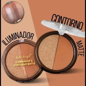 TÁLINDA - Iluminador E Contorno Matte Belle Angel B003-1 Festa Junina