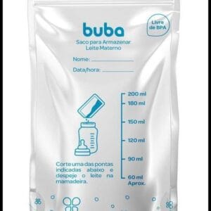 Buba Saco Para Armazenar Leite Materno Branco