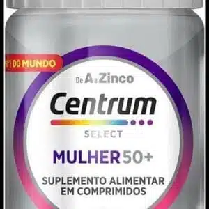 Centrum Mulher 50 Mais Multivitaminico, com Vitamina D, Vitamina B12, Calcio e Magnesio, 30 Comprimidos
