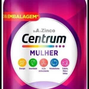 Centrum Mulher Multivitaminico Diário, com Magnésio, Vitamina D e Vitamina B12, 150 Comprimidos
