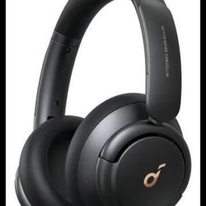 Fone De Ouvido Bluetooth Soundcore Anker Q30 Fone Sem Fio Headphone Bluetooth Headset Cancelamento De Ruído Para Viagem Trabalho Estudo Hi-Res 60h Bateria App Carga Rápida Dobrável Cor Preto