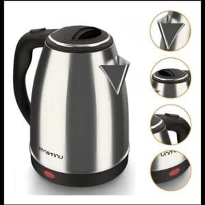 Chaleira Eletrica Atacama 1,8l Prateado 127 v Unitermi 1200 W