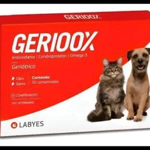 Gerioox Para Cães E Gatos 30comp Condroprotetor Antioxidante Gerioox Para Cães E Gatos
