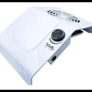 Coletor De Pó Aspirador Sugador Unha Gel Profissional Cor Branco Alongamento Unhas Manicure