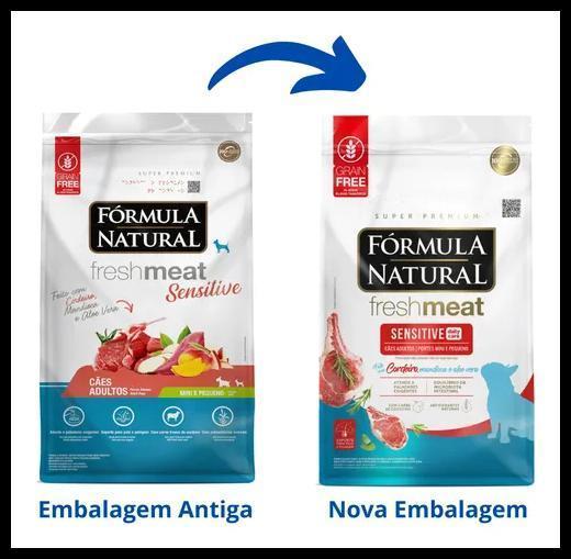 Fórmula Natural Fresh Meat Sensitive Adulto 2,5 Kg