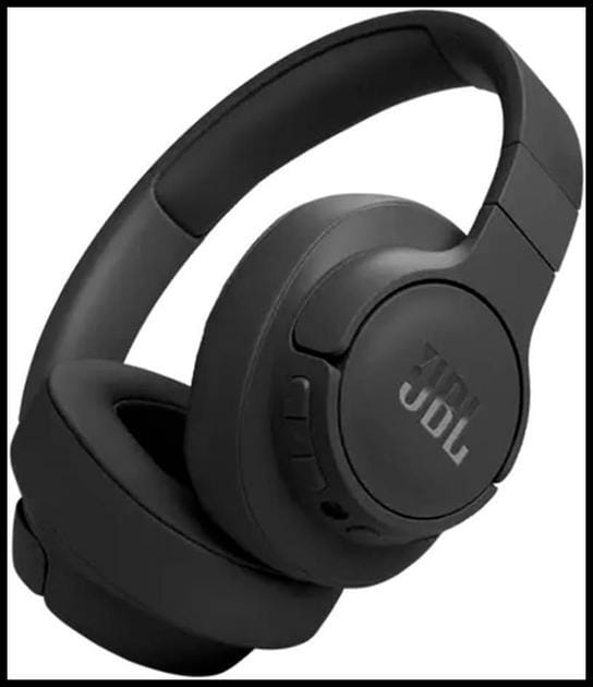JBL, Fone de Ouvido Bluetooth, Tune 770NC, Over Ear, Sem Fio, Com Cancelamento de Ruído - Preto