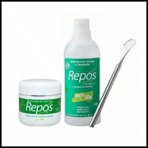 Kit Spa Dos Pés Amaciante E Removedor Bisturi 222 Repos Calosidade Podologia Cutemax