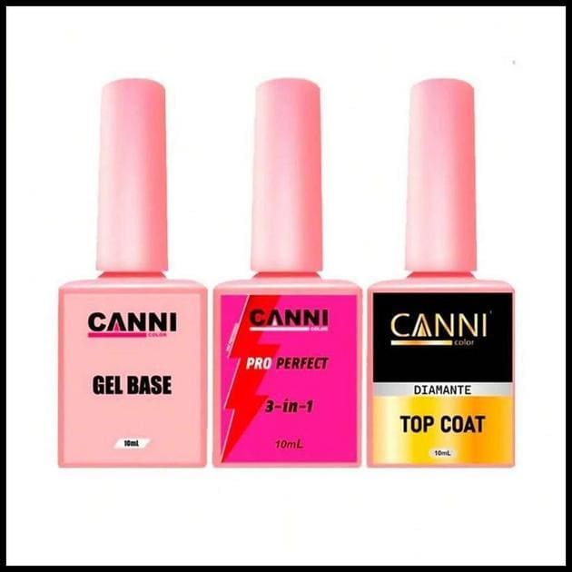 Kit blindagem canni color unhas esmaltação em gel Festa Junina