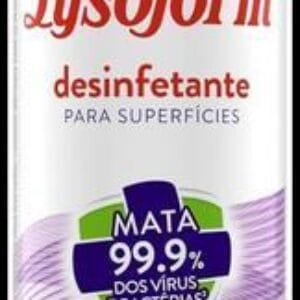 Lysoform Lavanda, Desinfetante Aerosol para Superfícies, 360ml
