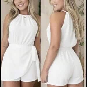 Macaquinho Feminino Moda Verao Duna