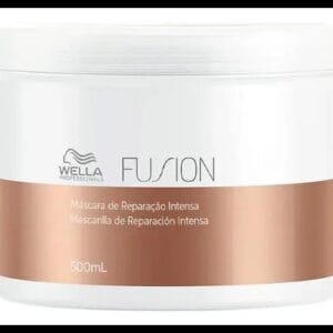 Máscara Wella Fusion Reconstrutora 500ml Cabelo Forte e Revitalizado