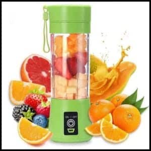 Mini Liquidificador Portátil Usb Juice Cap Take Shake 6 Lâminas Recarregavel