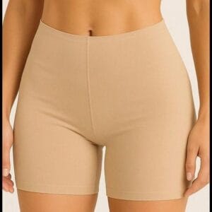 Short Segunda Pele Anagua Bermuda Feminina Cintura Alta