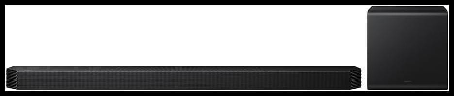 Soundbar Samsung HW-Q800F, com 5.1.2 canais, Dolby Atmos® sem fio, Q-Symphony e Alexa integrado