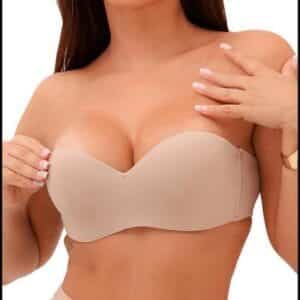 Sutiã Feminino Tomara que Caia Reforçado Fecho Triplo Sutiã Liso