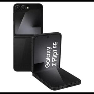 Smartphone Samsung Galaxy Z Flip7 FE 128GB Preto 5G 8GB RAM Tela 6,7" Câm. Dupla de 50MP Galaxy AI