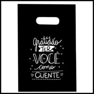 50 sacolas com frases 20x30 e 30x40 gratidão