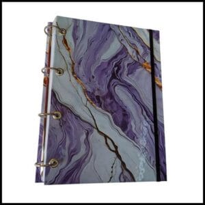 Caderno Argolado A4 - Capas Fichário -várias arte para escolher (sem refil/folhas)