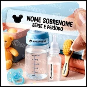 ✅ ETIQUETA TRANSPARENTE INFANTIL ⚠️ CABE NOME E SÉRIE 🌟PARA MATERIAL ESCOLAR 📐 50x10mm 50 UNIDADES