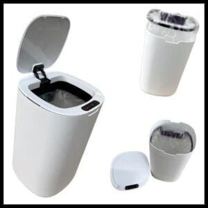 Lixeira Com Sensor Automática Cozinha Banheiro 10L - MOREIRA IMPORT55