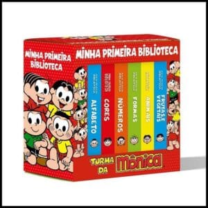 Box - Turma da Mônica Coleção Minha Primeira Biblioteca