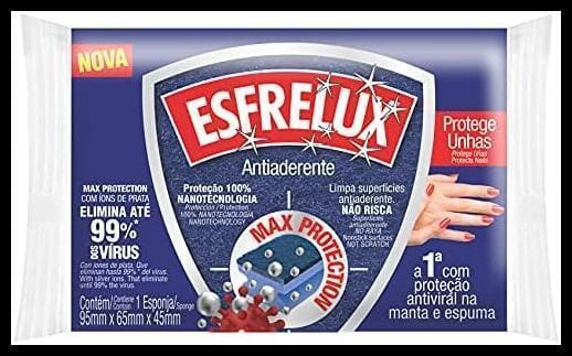 ESPONJA ESFRELUX ANTIADERENTE - PROTEGE UNHAS