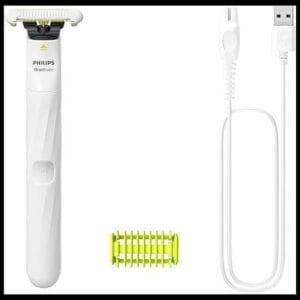 Aparador de Pelos Íntimo Philips OneBlade Intimate QP1924/10 À prova d'água - Bivolt