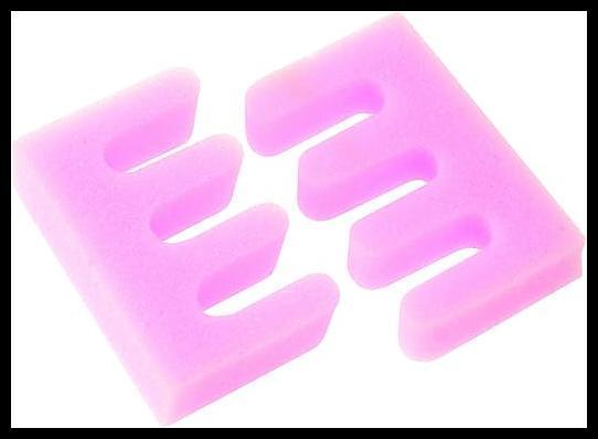 Sheila Separador Pedicure De Espuma Rosa Rosa