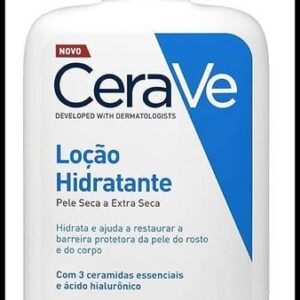 CeraVe, Loção Hidratante Corporal, com textura Fluida e Ácido Hialurônico