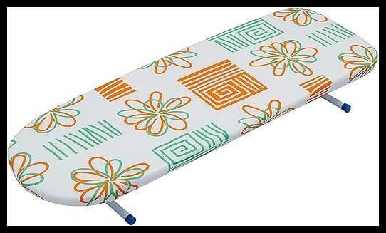 Metaltec Tábua De Passar Roupa Portátil Em Aço Compacta Resistente Prática - Capa Forro 100% Algodão Estampas Sortidas