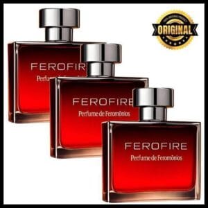FeroFire Kit 3 Perfumes com Feromônio Ativado Masculino 50ml by Attracione Men Atacado Revenda