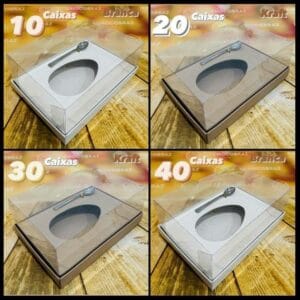 KIT CAIXAS PARA OVO DE PÁSCOA OVO 250/350/500g PÁSCOA 2026 off