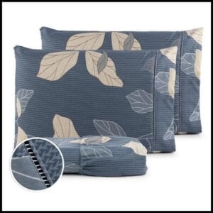 Jogo De Lençol 3 Peças Casal Padrão Queen King Solteiro Fronha Percal 400 Fios Ponto Palito Estampado