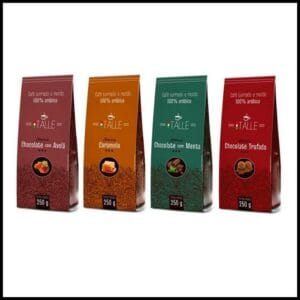 Kit 4 Cafés Torrado E Moído Aromatizados - Todos os Aromas