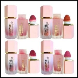 Lua e neve - Blush Liquido com Esponja